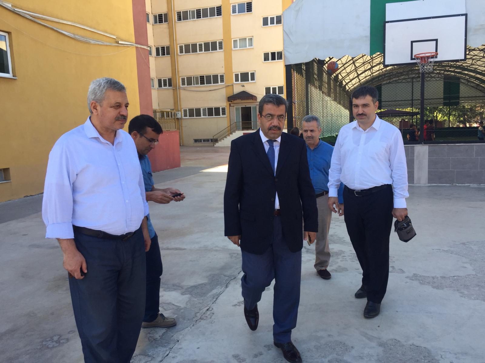 İzmir Vakıflar Bölge Müdürü Fethi Koç'un Kurumlarımızı  ziyareti